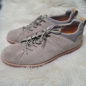 Timberland Earthkeepers 5221R Mens 9M Suede Ion-Mask Waterproof Shoes Taupe Gray